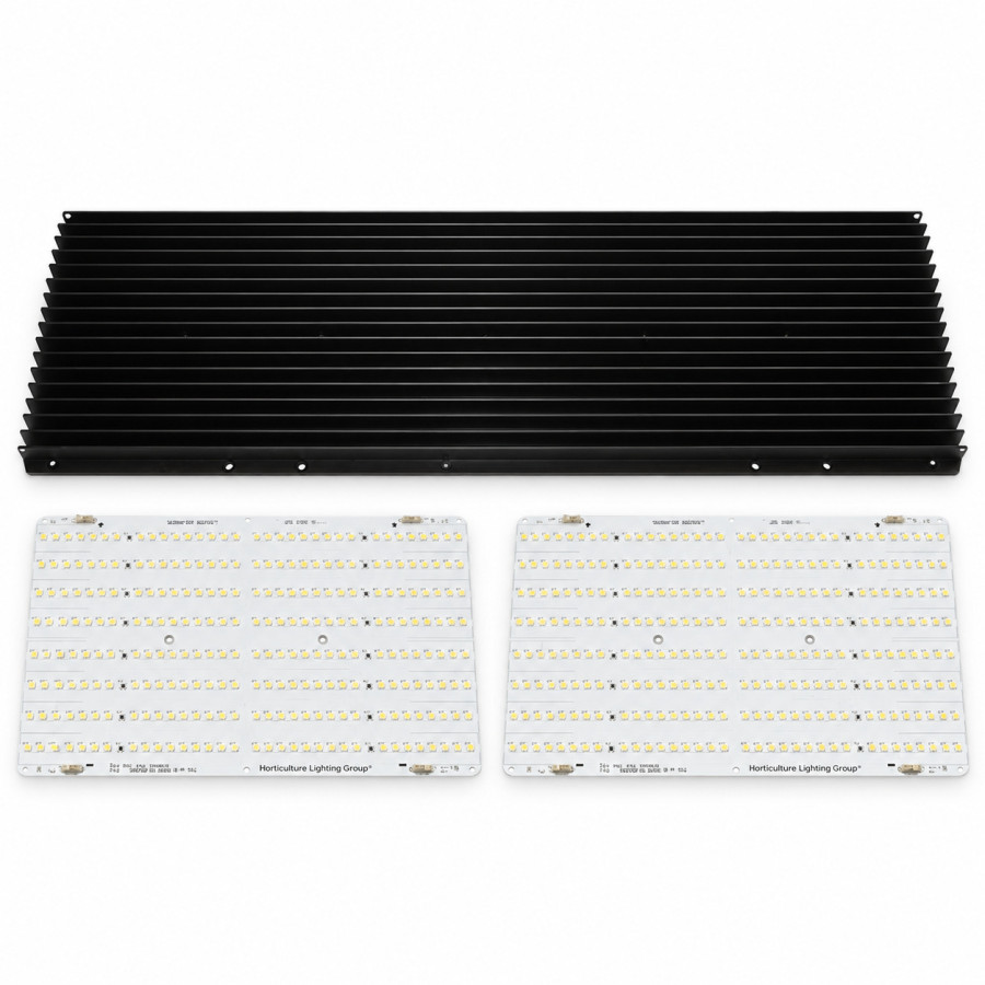 HLG 260 V2 — Disipador y dos placas LED