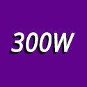 300 - 400 vatios