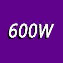 600W