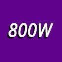 800 W